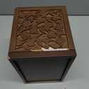 Cremation Urns for Human Ashes Adult Male or Female, Funeral Memorial Urns for Ashes, Wooden Tree of Life Decorative Urns Box and Casket for Men Women Child, Burial Urn for Adults Up to 250 IBS