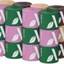 Amazon Aware 100% Bamboo 3-Ply Toilet Paper, Unscented, 24 Rolls, FSC Certified, 350 Sheets, 8400 Count, Pack of 24, Plastic-Free
