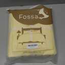 FOSSA Duvet Cover Set 100% Washed Cotton Linen Feel Super Soft Breathable Cozy 3 Pieces Bedding Sets Solid Pastel Yellow Queen (Light Yellow (No Comforter))