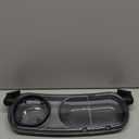 Snack Tray Compatible with UPPAbaby Vista V3/Vista V2/Vista/Cruz V3/Cruz V2/Cruz/RumbleSeat (V2,V2+,V3) Stroller Tray with Lid, Quick Attachment, Folds with Stroller, Dishwasher Safe, Patent Pending