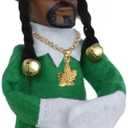 Christmas Elf Doll Ornaments, Handmade Elf Doll Decoration, Hip Hop Ornaments Plush Toy for Christmas Party Holiday Home Garden Decor