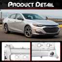 Engine Valve Cover with Gasket & Cap, Compatible with Chevy Captiva Sport 2011-2015, Equinox 2010-2017, Malibu 2013-2014, Orlando 2012-2014, Impala; GMC Terrain; Buick LaCrosse, Regal, Verano - 2.4L