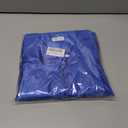 Newrara Unisex Shiny Kindergarten Graduation Gown Cap with Tassel (Blue)