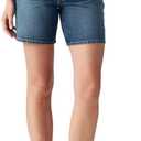 Levi's Women's 94 Baggy Shorts (Blue) 24