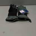 devembr Snowboarding Gloves with Wrist Guards, Ski Gloves Touchscreen, Green, M