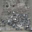 JOERSH 30 PCS Disco Ball Cake Decoration, Small Silver Reflective Mirror Ball Cake Topper, 70s Disco Themed Table Decor for Disco Theme Party 70s Disco Party Favor, 4 Sizes