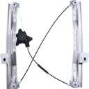 YHTAUTO Front Power Window Regulator Driver Side Without Motor for Dodge Grand Caravan 2008-2020 & Ram C/V 2012-2015 & Volkswagen Routan 2009-2014 & Chrysler Town & Country 2008-2016