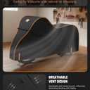 Bike Cover Waterproof Outdoor 600D Heavy Duty Bicycle Covers for 1/2/3 Bikes UV Rain Dust Snow Protection Fits Road, Mountain, Cruiser, Ebike & Electric Bikes