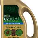 Scotts EZ Seed Patch & Repair Sun and Shade Mulch, Grass Seed, Fertilizer Combination for Bare Spots and Repair, 3.75 lb, Brown