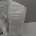 25 PCS Plastic Drawer Organizer Set, 4-size Clear Bathroom and Vanity Desk Drawer Organizer Trays, Non-Slip Versatile Storage Bins for Makeup Jewelry Office Kitchen Gadgets