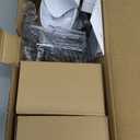 Geedel Rotary Cheese Grater Cheese Shredder - Upgraded 5-in-1 Cheese Grater with Handle and Strong Suction Base, Multi-purpose Vegetable Slicer Ice Shaver Nuts Grinder for Ice, Vegetables, Fruit, Nuts (White)