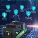 18V 6.0Ah Replacement for Metabo HPT 18V Battery, Lithium Ion Battery Compatible with Metabo Battery 18V, NV1845DA NR1838DKA NT1850DG NT1865DSA KC18DEXQB Cordless Power Tools