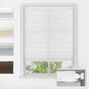 LazBlinds No Drill Cordless Cellular Shades, 28" W x 36" H, White