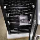 BLACK+DECKER 26 Bottle Wine Fridge with Interior Light and Mechanical Temperature Control, Compressor Cooling Wine Cooler Refrigerator with 4 Wine Racks and 1 Flat Shelf, Wine Bottle Chiller