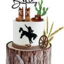 Cowboy Cake Decorations Cowboy Hat and Boot Cake Toppers Western Cowboy Birthday Baby Shower