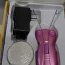 WAYCOM Ladies Facial Hair Remover Electric Women's Beauty Epilator Facial Threading Hair Removal Shaver Face Massager Pull Faces Delicate Device Depilation -Birthday Christmas Day Present(Purple)