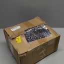 Christmas Garland with Lights, Pre-lit 9ft Christmas Decorations with 50 Warm White LED Lights, Berries, Balls, and Red Flower for Door, Stairs, Railing, Indoor, Outdoor, Battery Operated