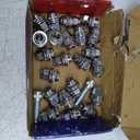 M12x1.25 Lug Nuts with Mag Flat Seat 22pcs 13/16" 21mm Hex 1.46x1.18 Chrome Compatible with Frontier NP300 Titan (Non XD)