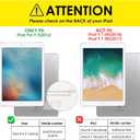 JETech Case for iPad Pro 9.7-Inch 2016 Model (Not for iPad 9.7 5/6 2017/2018), Smart Cover Auto Wake/Sleep (Black)