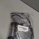 Inflatable Dog Cone Collar-Enhanced Anti-Licking Protective Cone with Adjustable Strap-Soft Dog Donut Collar Recovery Cone for Pets After Surgery(Grey, M) (M(Neck:8''-11''))