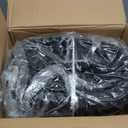 Climbing Rope 1.5 Inch Diameter 10/15 / 20/30 Feet Length Gym Climbing Rope for Workout Fitness & Strength Training, Gym Rope, Exercise Climbing Rope in Black for Adults Outdoor & Indoor