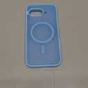 SPIDERCASE Magnetic for Google Pixel 9A Case, Military Grade Drop Protection Slim Translucent Matte Shockproof Anti-Fingerprint Phone Case for Pixel 9A, Light Blue