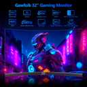 Gawfolk 32 inch Gaming Monitor 1800R Curved Computer Monitors 165HZ / 180HZ