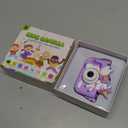 Envyvip Unicorn Toys Camera for Kids Girls Age 3-8, Toddler Kids Digital Camera Christmas Birthday Gifts for 3 4 5 6 7 8 Years Old Girl, Cute Selfie Video Camera, HD 1080P, 32GB SD Card, Purple