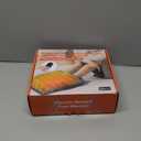 Double Sided Electric Heated Foot Warmer for Men & Women, Foot Warmer Under Desk, Fast Heating Pad Feet Warmer, Overheat Protection&Machine Washable, Electric Foot Warmer for Bed Home Office Xmas Gift