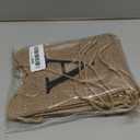 SWYOUN Burlap Let the Adventure Begin Banner Adventure Awaits Travel Themed Party Supplies Baby Shower Graduation Retirement Party Mantle Fireplace Decoration