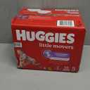 Huggies Size 5 Diapers, Little Movers Baby Diapers, Size 5 (27+ lbs), 58 Count