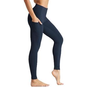 THE GYM PEOPLE Women's High Waist Yoga Pants Soft Tummy Control Athletic Workout Leggings with Deep Pockets, size XL