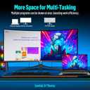 Gawfolk 34" Ultrawide Curved Gaming Monitor, UWQHD 3440x1440 165Hz 1500R