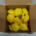 Deekin 24 Pcs Birthday Rubber Ducks Party Rubber Duck 2 Inch Small Rubber Ducks Mini Rubber Duckies Safe Bathtub Bathing Toy Party Favors Birthday Gifts for Baby Shower, Pool, New Year, Christmas