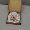 6 Ft Portable washing machine hoses, washer hoses,Used for quick connect of Twin Tub washing machine and mini washing machine water supply line, PVC (6.5 Ft/2 M)