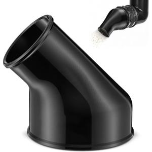 Enhon Angled Reducer 4" to 2-1/2", Dust Collector Reducer Compatible with R4520 R4512, 45-Degree Elbow, Attach Woodworking Dust Chute to Vacuum Hose