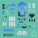 Discovery Bionic Hand Robotics Kit 87-Piece DIY STEM Toy for Kids| Build Your Own Wearable Robotic Hand| Hydraulic Cyborg Superhero Toy| Science & Engineering Model Kit| Boys & Girls Gift Ages 8+