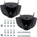 722-045 2Pcs Rear Spring Forward Leaf Spring Hanger Mounting Bracket Compatible with 1988-1999 Chevy GMC C1500 C2500