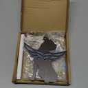 Pitbull Memorial Suncatcher, Personalized Dog Angel Wings Ornament with Name Date, Loss of Dog Sympathy Gift, Dog Passing Away Gift, Pet Loss Bereavement Gifts, Dog Loss Remembrance Gifts