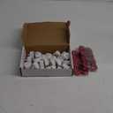 Amagic 2000 Pieces Artificial Rose Petals with 24 Heart LED Tea Lights Candles Kit, Rose Petals and Candles Set for Proposal, Anniversary, Special Romantic Night, Wedding Table Decor, Birthday