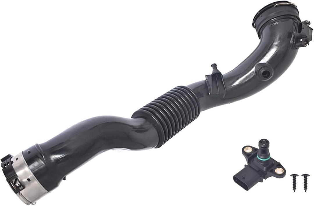 labwork Intercooler Air Intake Duct Hose Left Replacement for BMW X3 3.0L L6 2011-2016 13717604033