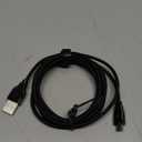 6 Foot Braided Nylon Micro Black Chrome USB Charge/Sync Cable