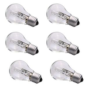 RYDYEEN 043168787963 78796 Halogen Light Bulbs, for A19 Halogen Light Bulb,43 Watt 120V E26 Base for Table Lamps & Home Use, 6 Pack