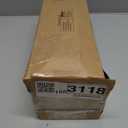 A-KARCK Exhaust Tips Black Chrome 3" Inlet, Muffler Tip with Never Fading and Peeling Coating, 3" Inlet to 4" Outlet 12" Long