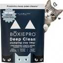 Boxie Probiotic Cat Litter, 40 Day Odor Control, Clumping Clay Kitty Litter, Odor Eliminating Probiotics, Dust-Free, No Fragrances No Fillers, 16 lb