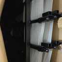 Metal Garden Fence 36 in H x 10 ft L,Border Fence Panels Animal Barrier for Dogs, No Dig Garden Fencing for Yard Patio Flower Bed Lawn Outdoor,5 Panels + 6 Stakes Black