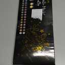 Metallic Marker Pens, 30 Colors Dual Tip Acrylic Paint Pens for Black Paper, Scrapbooking, Photo Album, Rock Painting, Paint Marker for DIY Arts & Crafts, Glass, Wood, Card Making, Scrapbook Supplies