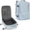 WONHOX Large Travel Backpack Carry on Flight Approved Laptop Work Business Backpack for Women Men Mochila de Viaje (A3-blue)