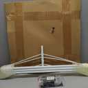 Double Spiral Christmas Tree Light Outdoor, Color Changing Remote Control Outdoor Light Up Christmas Tree with 8 Modes, 24V Plug&Play ETL Waterproof for Xmas Yard, RGB+IC, 7FT