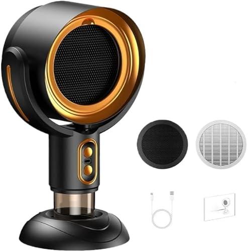 PuffHide Smoke Purifier for Smoking Indoors, Portable Range Hood with Detachable Smoke Fan & Washable Filter, Compact Exhaust Fan for Indoor BBQ, Hot Pot & Kitchen Use